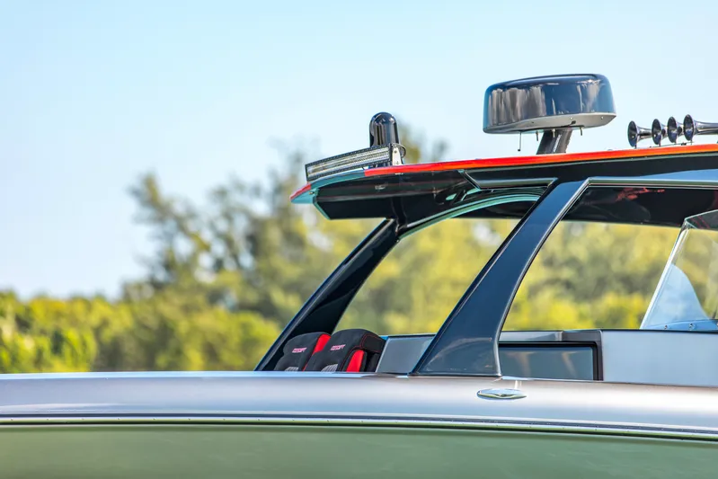  Yacht Photos Pics Sleek 2021 Concept 44' Open Deck boat with modern design and advanced features.