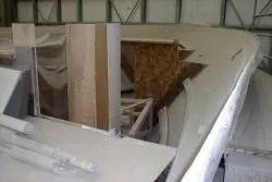  Yacht Photos Pics 2010 Westport / West Bay Motor Yacht under construction in a shipyard.