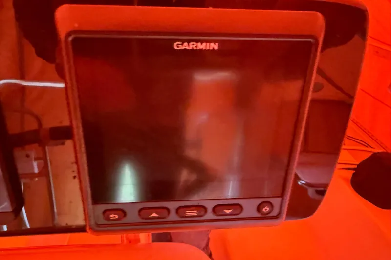 Finisterre Yacht Photos Pics Garmin navigation display on a 2006 Catalina 36 MkII sailboat.