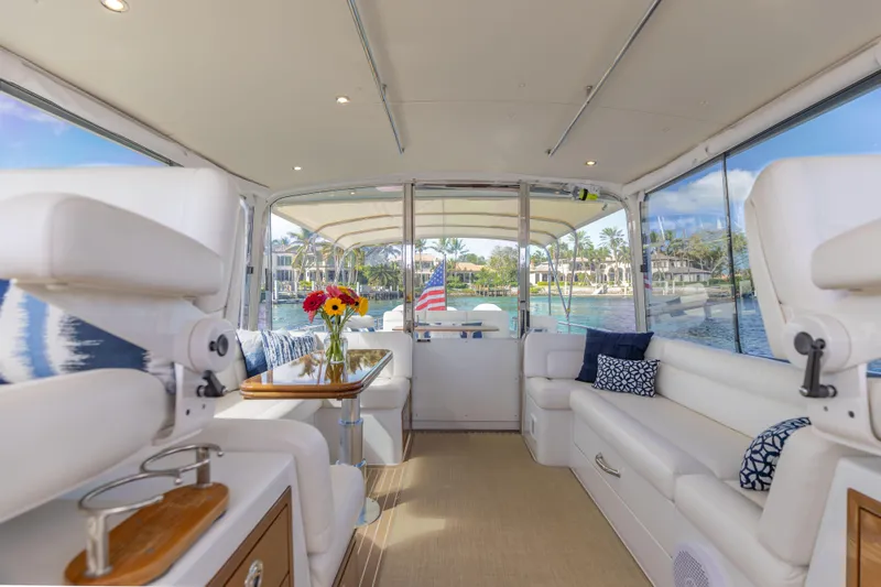 Covert III Yacht Photos Pics MJM 53 Covert III - Exterior Helm