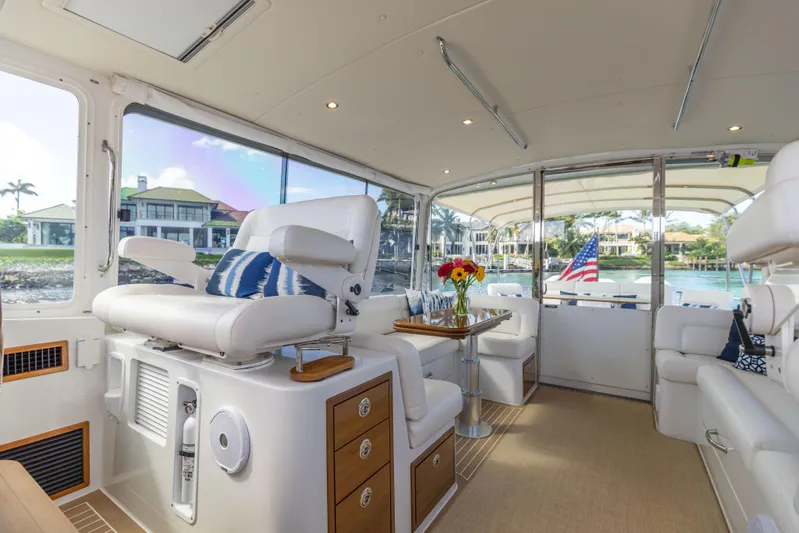 Covert III Yacht Photos Pics MJM 53 Covert III - Exterior Helm