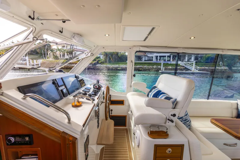 Covert III Yacht Photos Pics MJM 53 Covert III - Exterior Helm