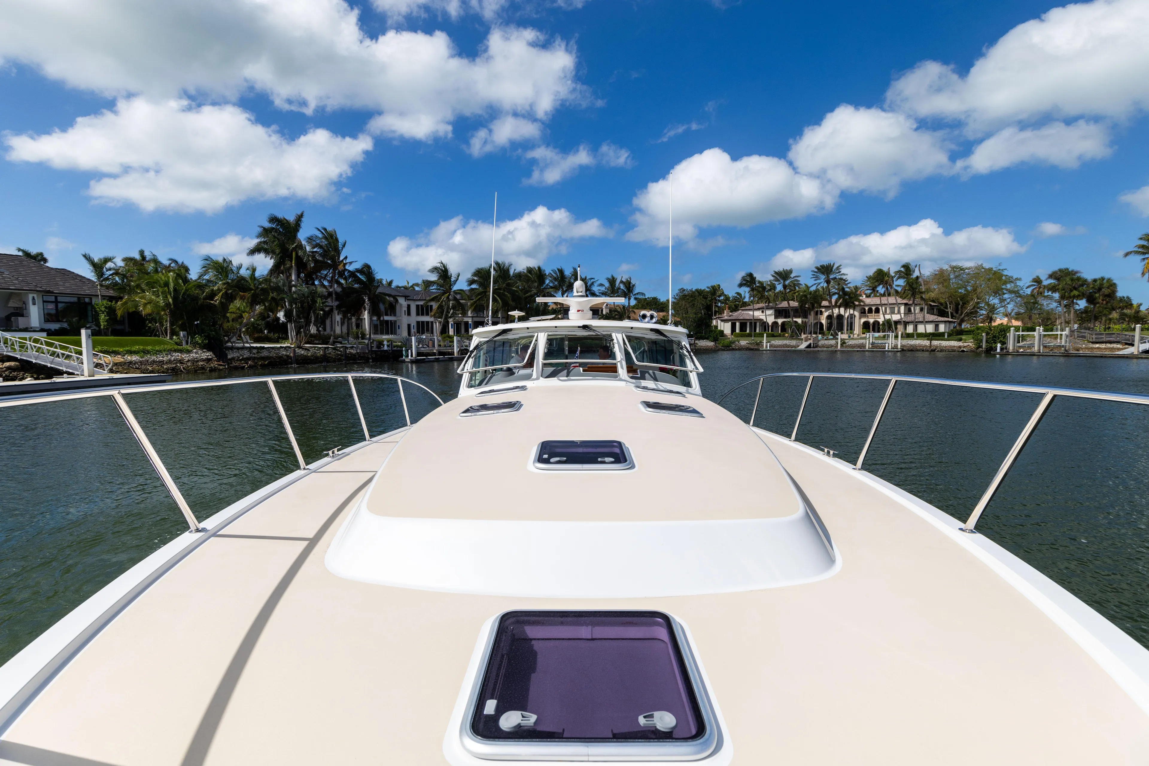 Covert III Yacht Photos Pics MJM 53 Covert III - Exterior Bow