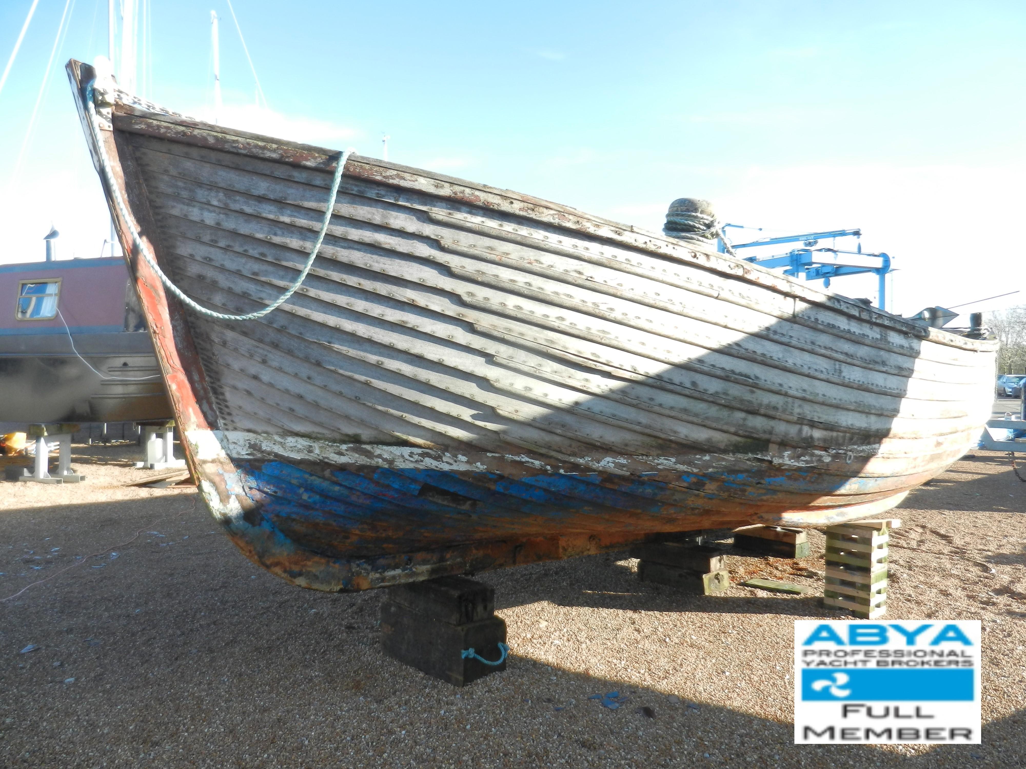 Classic Wooden Fishing Boat for sale