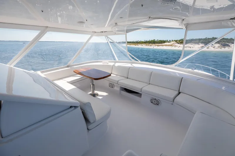 Annalize Yacht Photos Pics 2005 Hatteras 68 Convertible- Flybridge