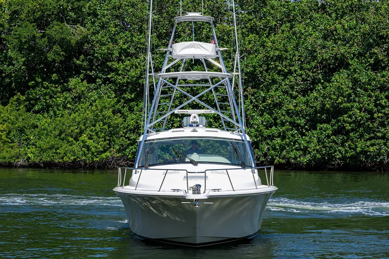 Sola Mia Yacht Photos Pics Hatteras 45 Express Sola Mia - Profile