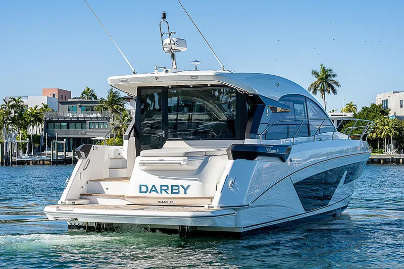  Yacht Photos Pics Beneteau Gran Turismo 45 yacht, 2022, on the water.