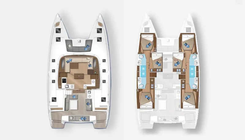 Lone Star Lagoon Yacht Photos Pics Deck & Interior Layout