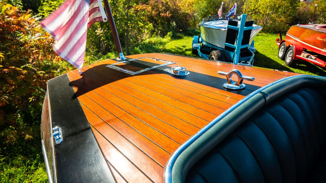 1930 Gar Wood Triple Cockpit Runabout