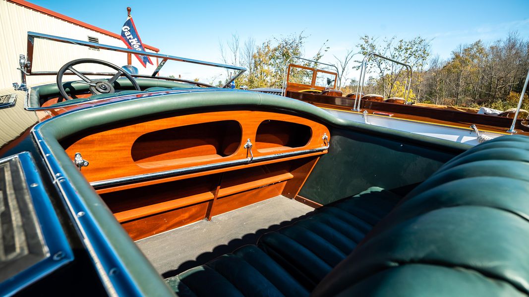 1930 Gar Wood Triple Cockpit Runabout