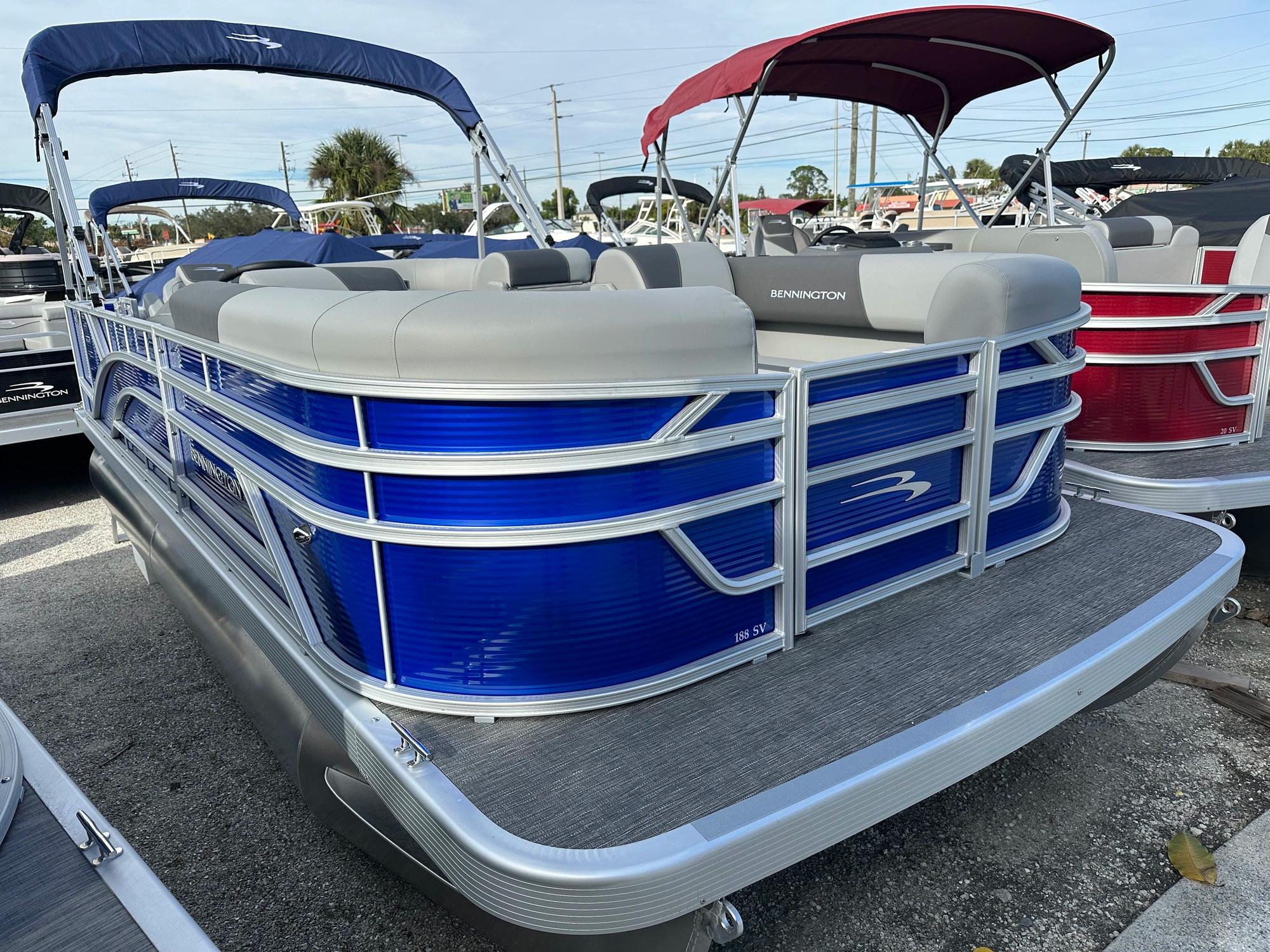 New 2024 Bennington 188 SS Family Fish Pontoon (In Stock), 17362