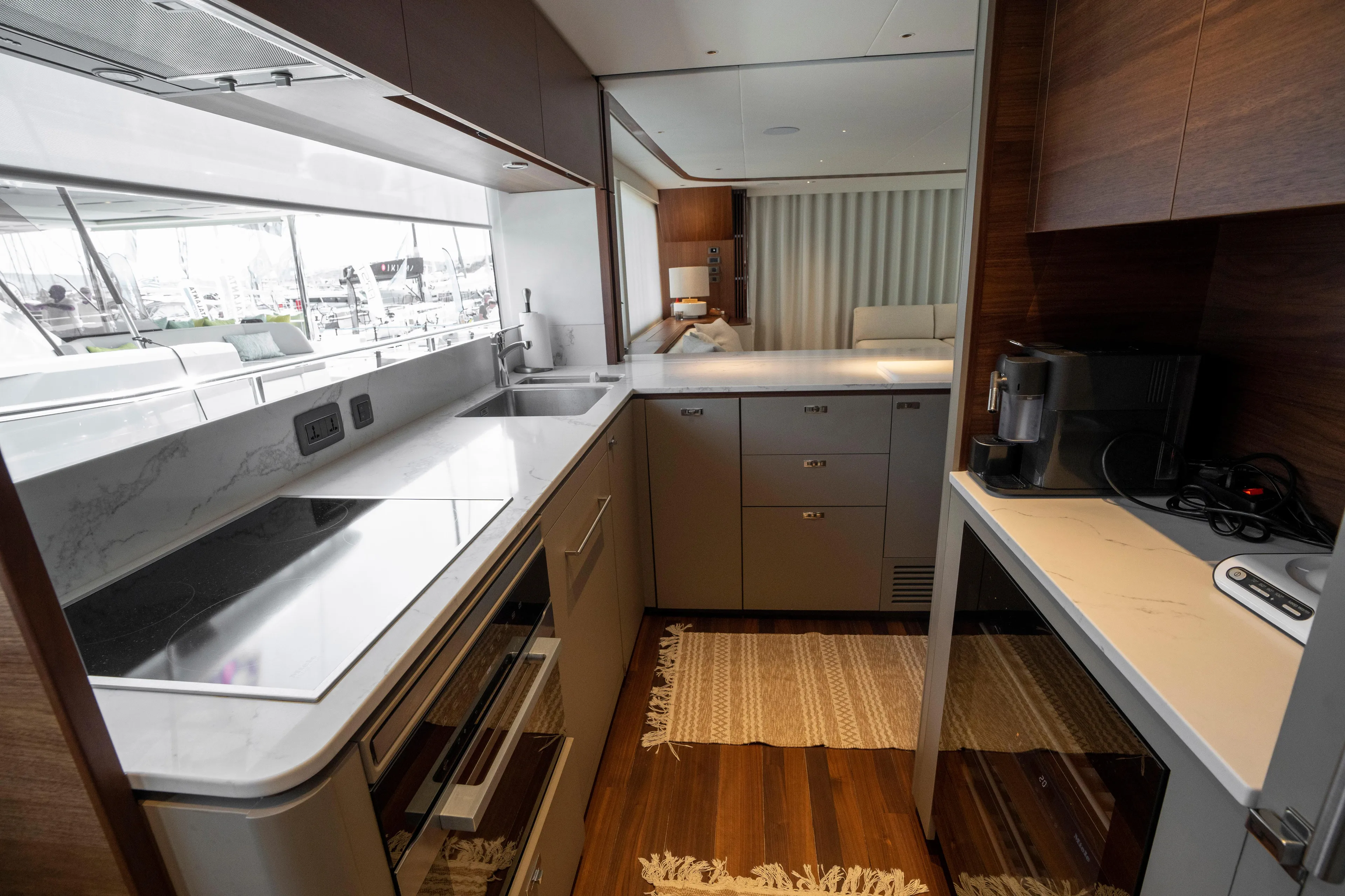  Yacht Photos Pics Main Deck: Galley