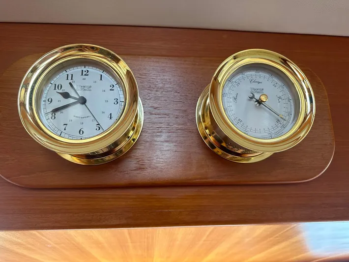  Yacht Photos Pics Clock And Barometer