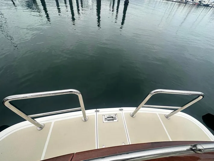  Yacht Photos Pics Swim Platform W/SS Rails