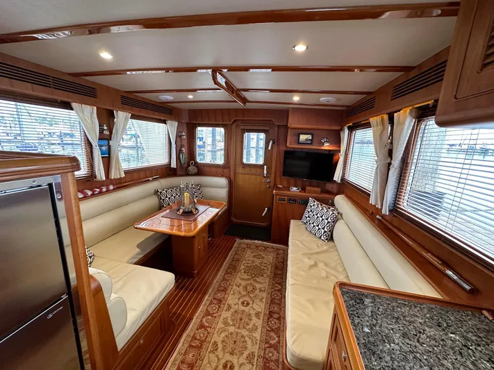  Yacht Photos Pics Galley Looking Aft