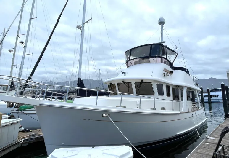  Yacht Photos Pics 2014 Selene EUROPA TRAWLER docked at marina