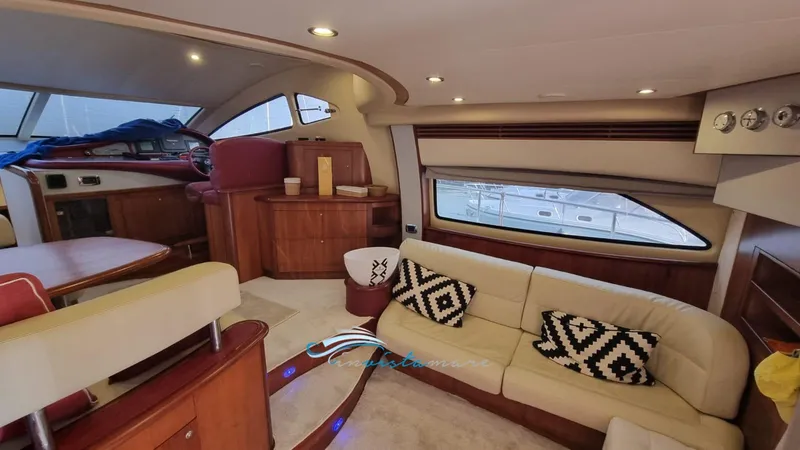  Yacht Photos Pics Aicon 52 dinette 1