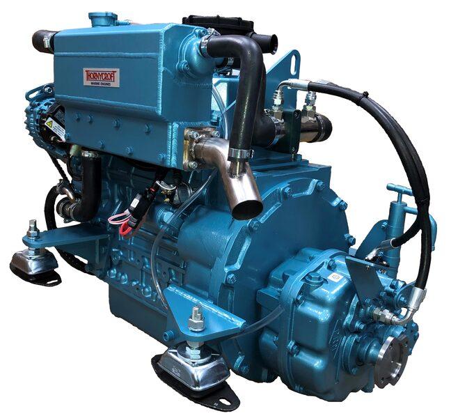 2024 Thornycroft NEW Thornycroft TK-50 50hp Marine Diesel Engine &amp; Gearbox Package