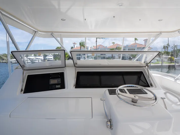 Fine For Now Yacht Photos Pics Viking 48 FINE FOR NOW - Helm Station