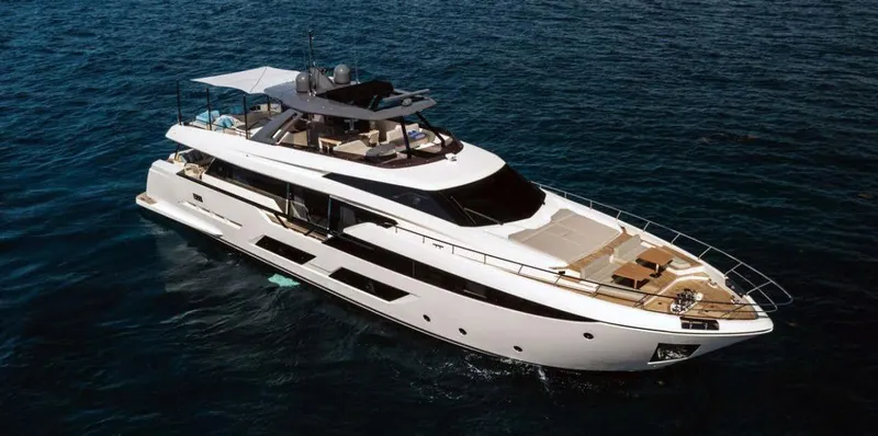 2021 Ferretti Yachts 920 @ La Paz Bcs Yacht Photos Pics 