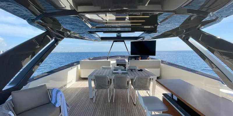 2021 Ferretti Yachts 920 @ Fort Lauderdale Yacht Photos Pics 