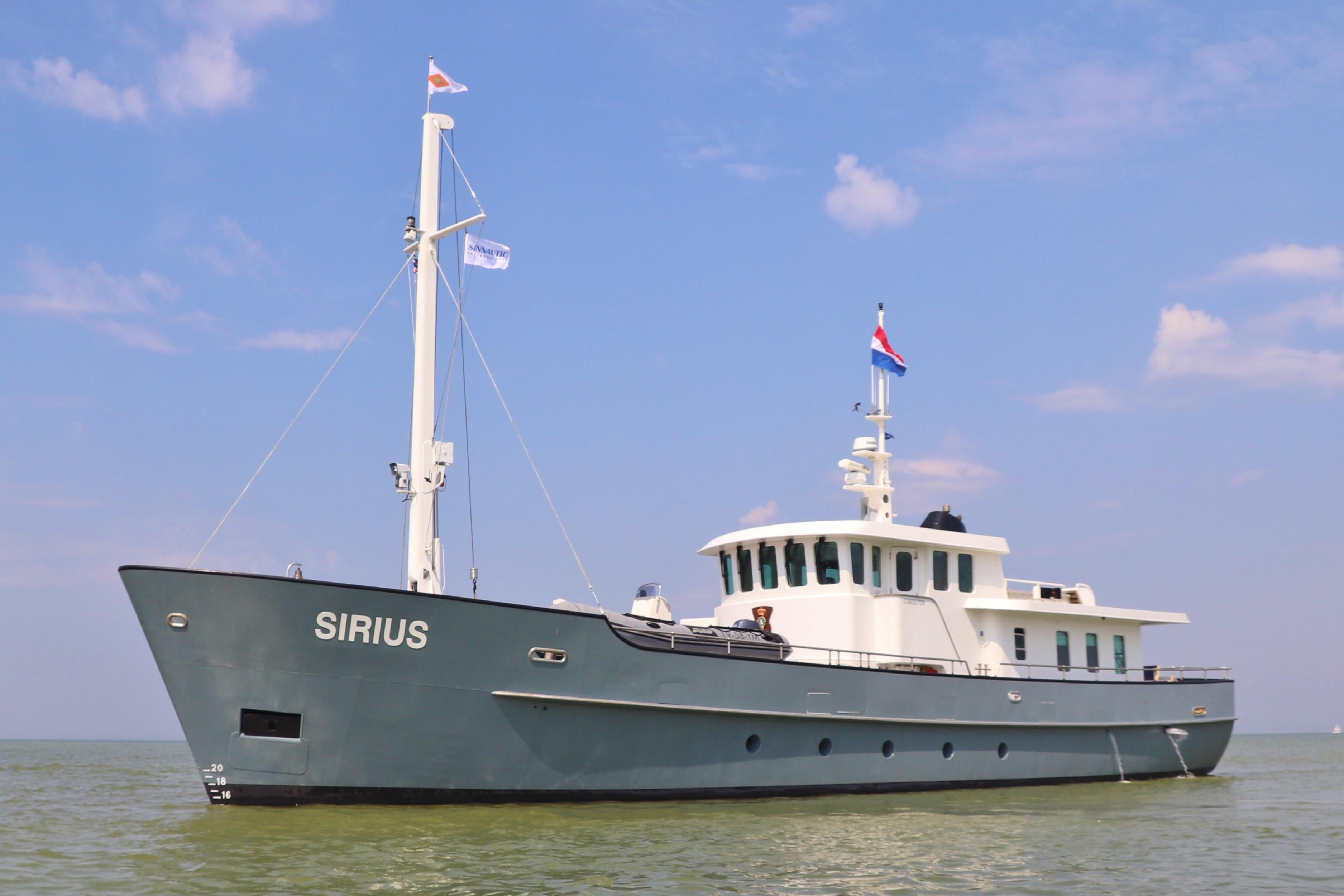 sirius trawler yacht for sale