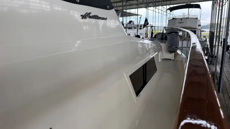 Lila Blue Yacht Photos Pics Starboard Side Deck