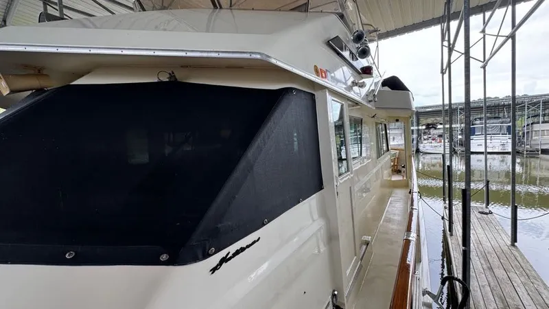 Lila Blue Yacht Photos Pics Port Side Deck