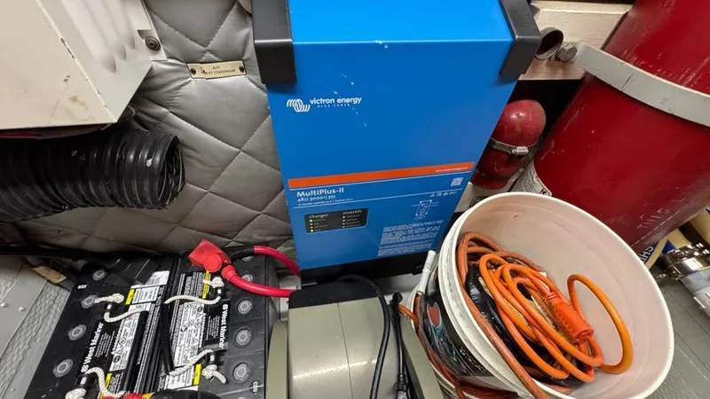 Lila Blue Yacht Photos Pics Engine Room