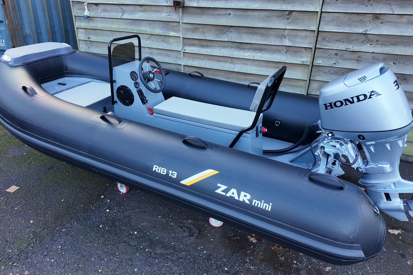 2025 ZAR Mini RIB 13 Jockey 3.8m & Honda BF30