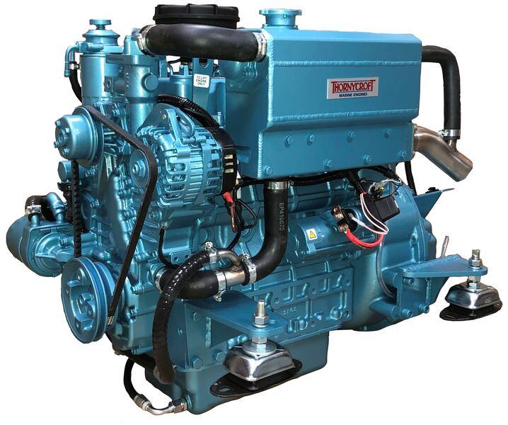 2024 Thornycroft NEW Thornycroft TK-40 43hp Marine Diesel Engine &amp; Gearbox Package