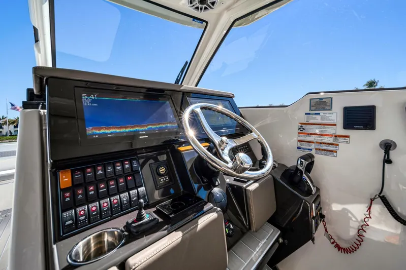 Water S.h.e.d. Yacht Photos Pics Pursuit 2021 365 Dual Console Helm- "WATER S.H.E.D.