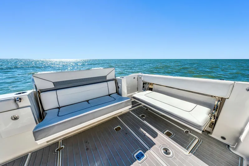 Water S.h.e.d. Yacht Photos Pics Pursuit 2021 365 Dual Console-"WATER S.H.E.D."