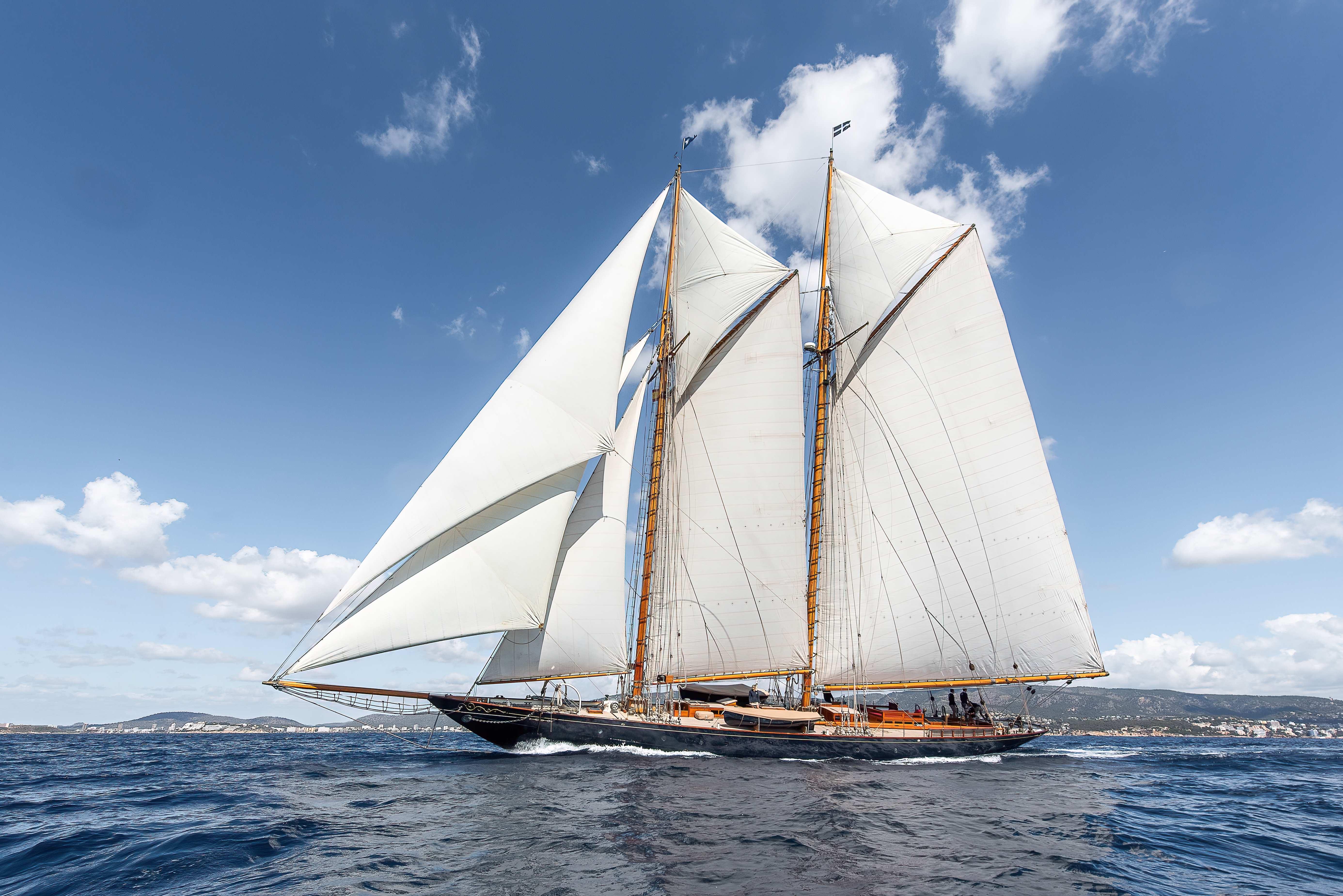 Herreshoff Performance Schooner 38m 1915, Klassische Segelboote ...