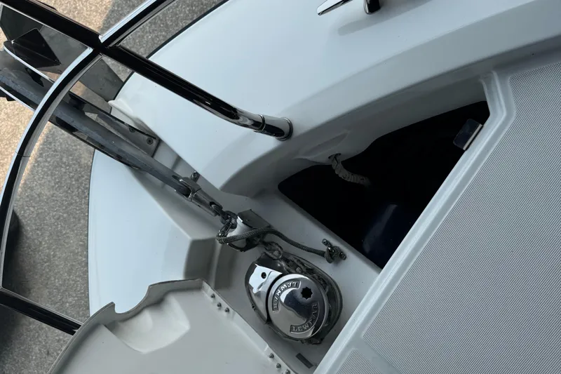  Yacht Photos Pics 2016 Beneteau Gran Turismo 40 anchor system and deck details.