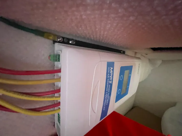 Beautiful Boat At Great Price! Yacht Photos Pics MPPT solar charge controller in 2023 Ranger Tugs R-25 boat.