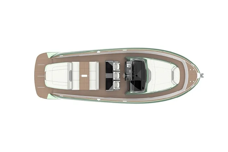  Yacht Photos Pics Top view of Solaris Power 44 OPEN ST 2026 boat.