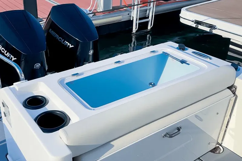  Yacht Photos Pics SilverCAT 46WA 2026 boat with Mercury engines and sleek onboard amenities.