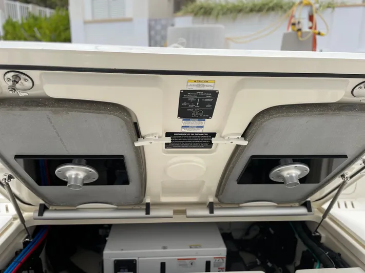 El Fuego Yacht Photos Pics Both tables in storage