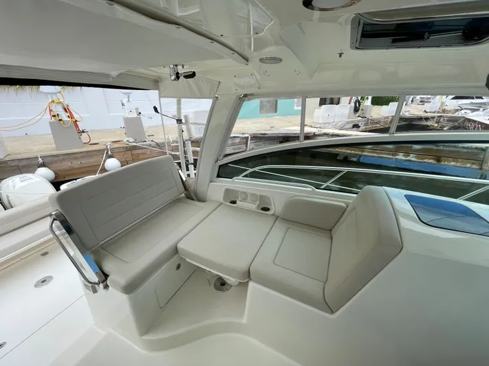 El Fuego Yacht Photos Pics Added cushion for laying out.