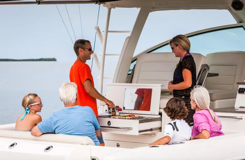 El Fuego Yacht Photos Pics Grilling