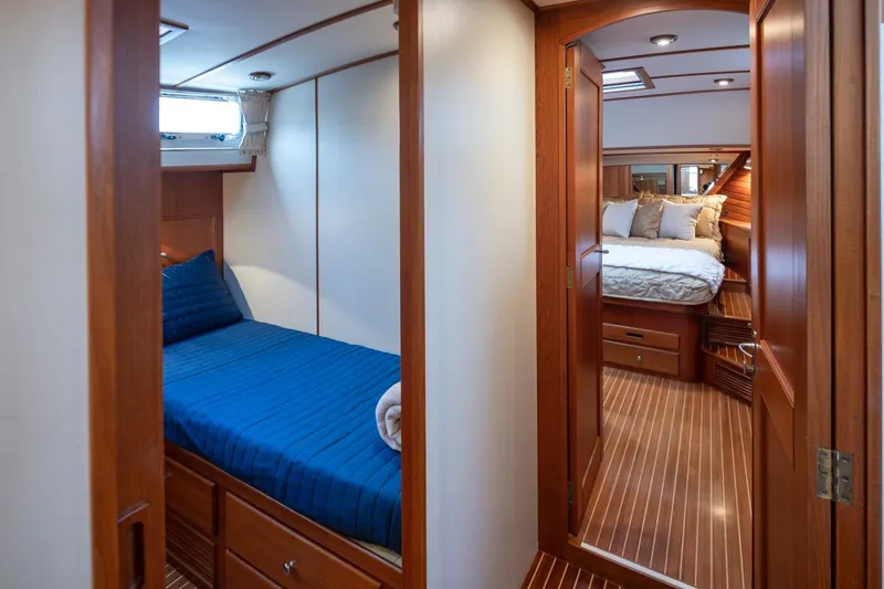 Best Ever (name Reserved) Yacht Photos Pics Entrance to Guest Stateroom