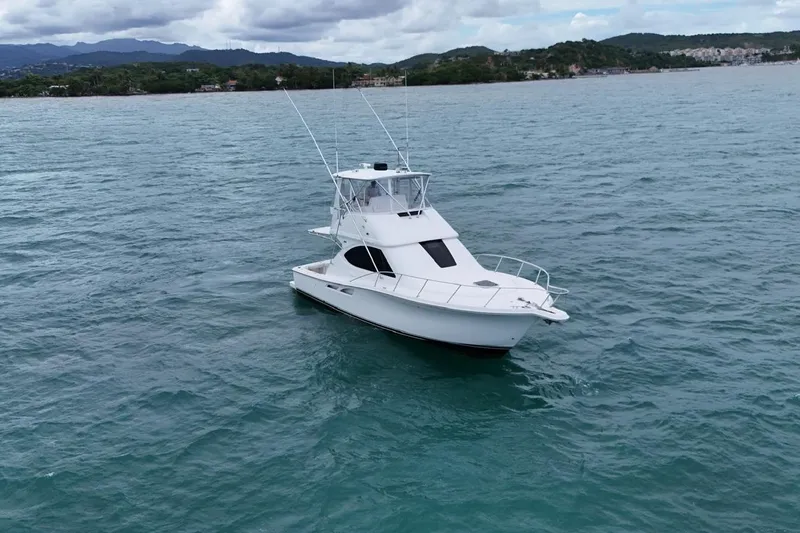  Yacht Photos Pics 2007 Tiara Yachts 3900 Convertible on open water with scenic coastal backdrop.