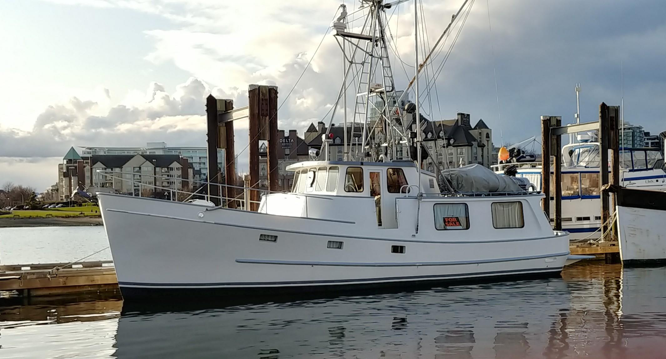 trawler yachts for sale west coast usa