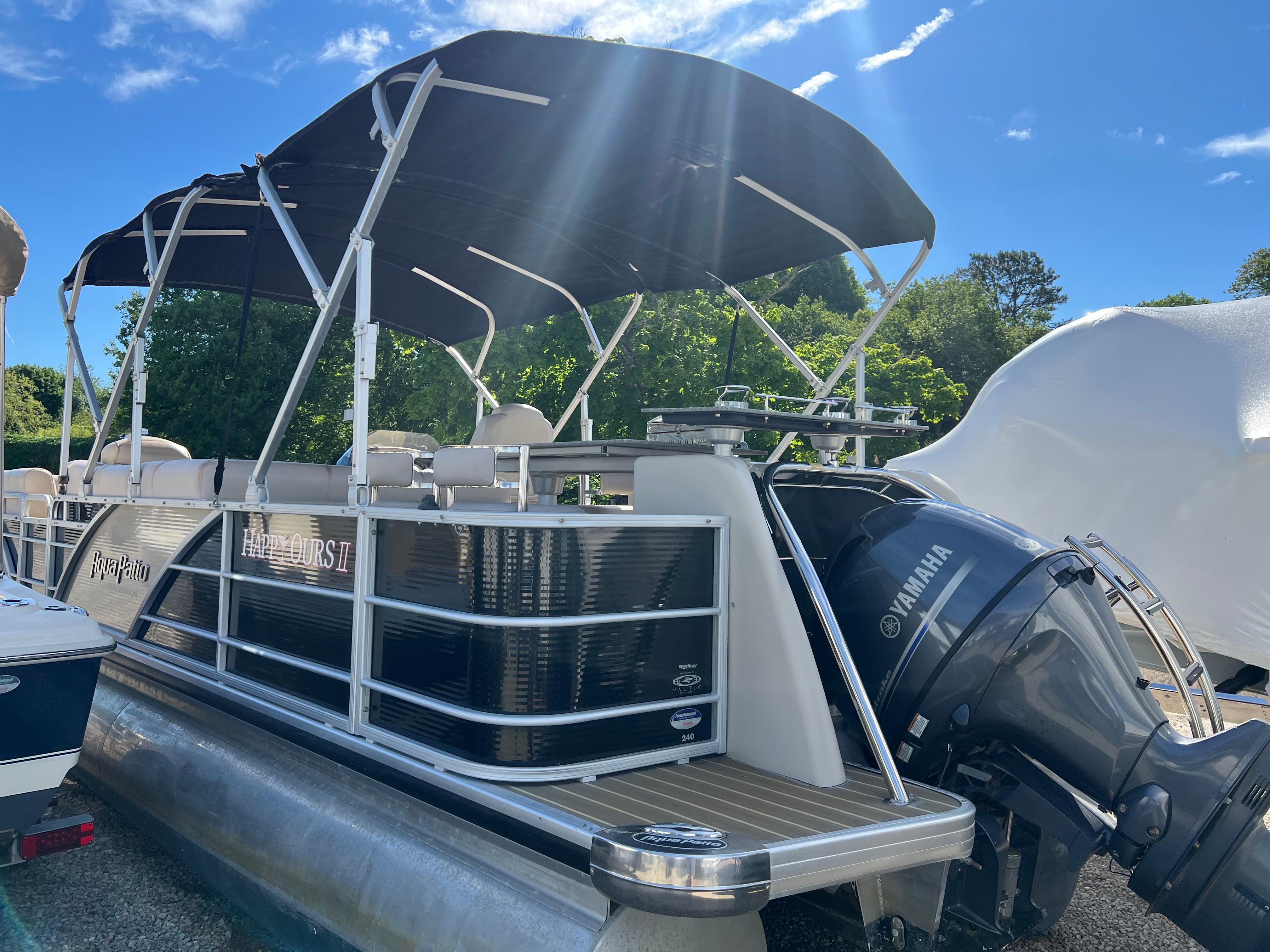 2015 AquaPatio 240 CB Pontoon for sale YachtWorld