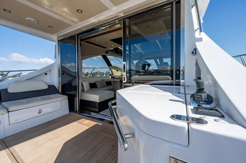  Yacht Photos Pics Luxurious 2014 Azimut 55S yacht interior with spacious seating and modern design.