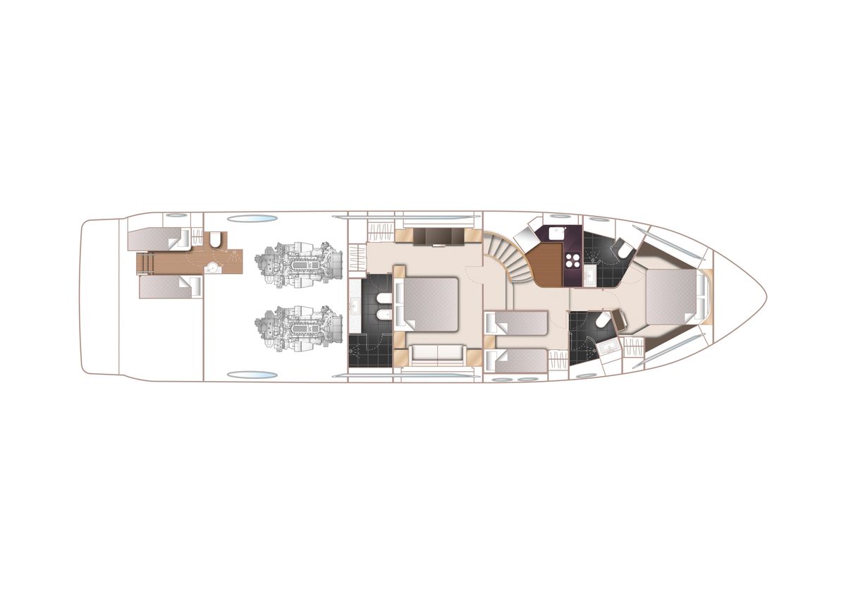 2014 Princess 74 