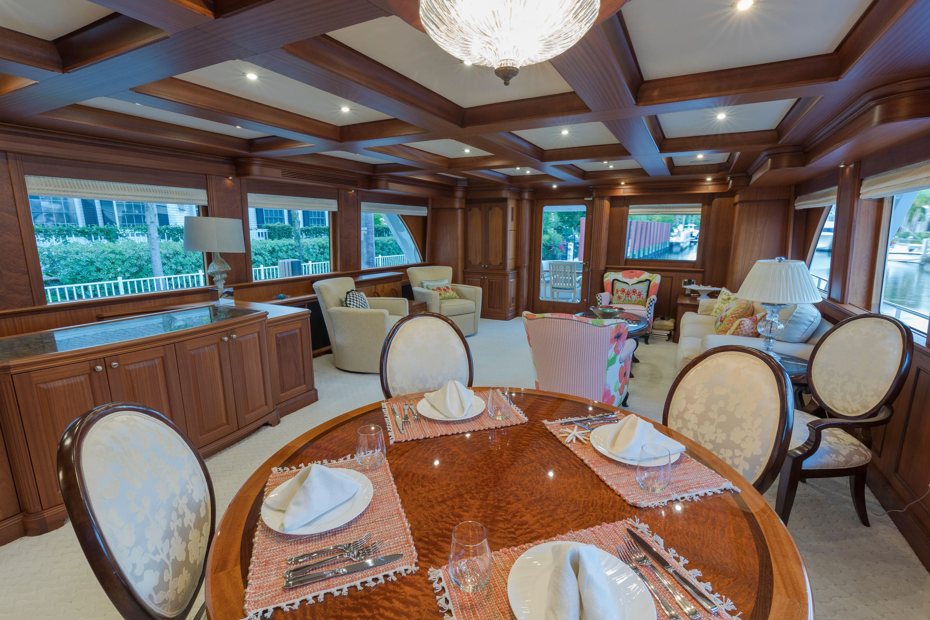 Anndrianna Yacht Photos Pics Dining 1