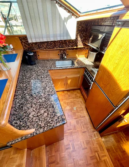 Mokulani Yacht Photos Pics Galley II