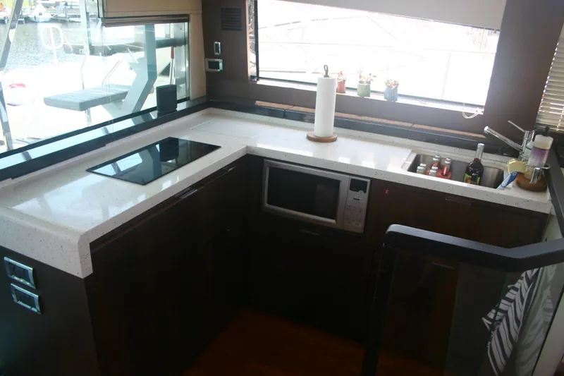 Laissez-faire Yacht Photos Pics Galley